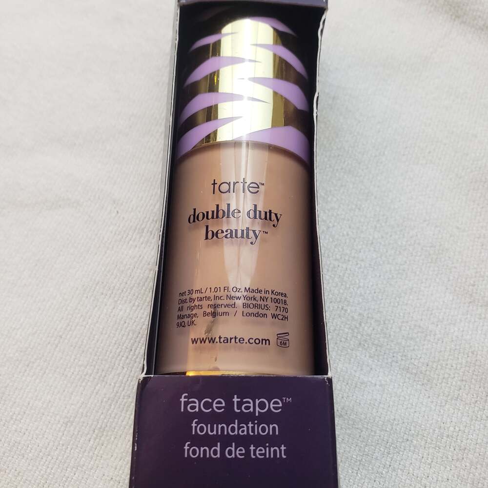 Tarte Face Tape Vegan Foundation 14H Fair Honey 1 OZ
